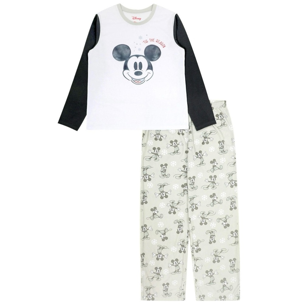 NWT Disney Kid’s Mickey Mouse Holiday Pajamas